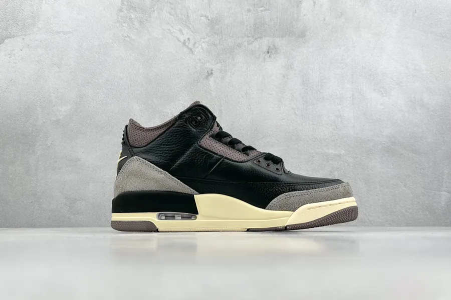 F Edition Exclusive A Ma Maniere x Air 3 Retro Black