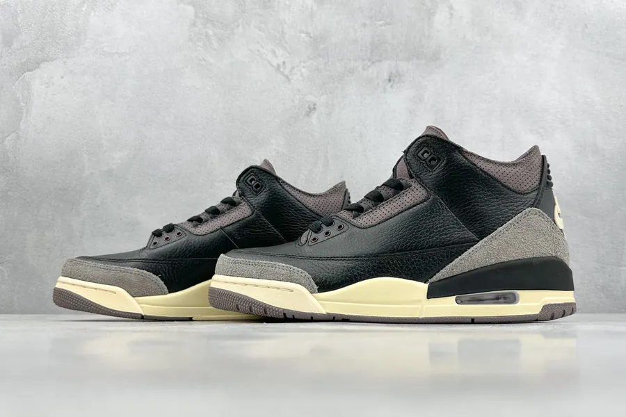 F Edition Exclusive A Ma Maniere x Air 3 Retro Black