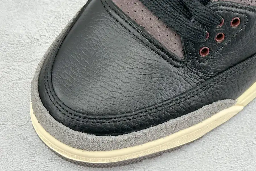 F Edition Exclusive A Ma Maniere x Air 3 Retro Black