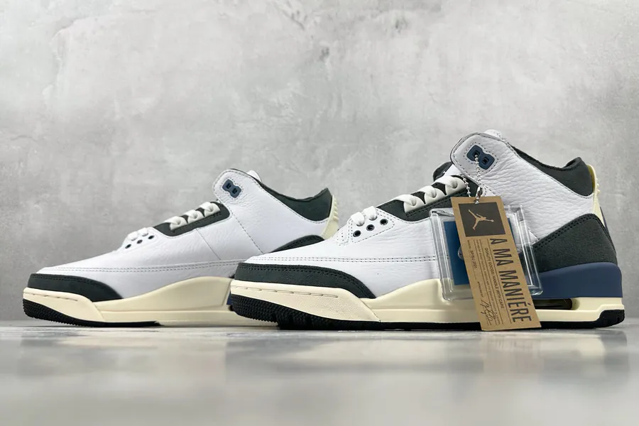 A Ma Maniére x Jordan Air Jordan 3 'DIFFUSED BLUE' White Blue
