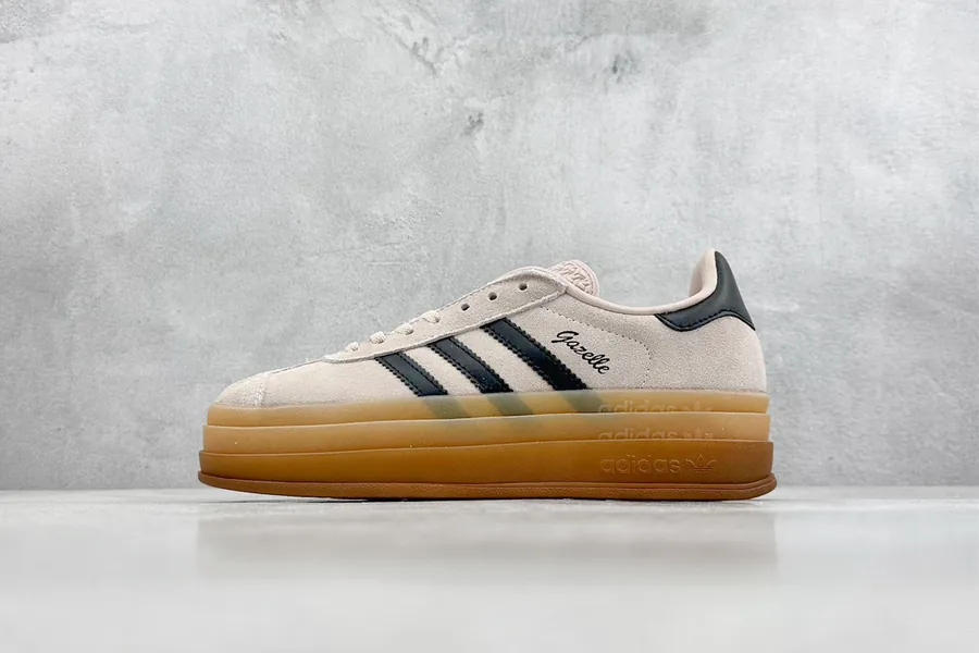 YH AD Originals Gazelle Bold Thick Sole Slip resistant Casual Sneakers