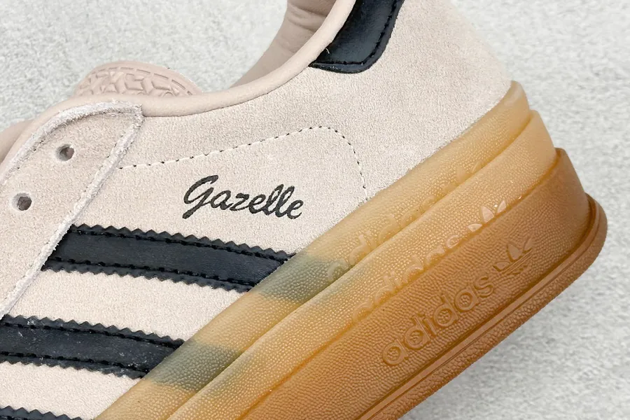 YH AD Originals Gazelle Bold Thick Sole Slip resistant Casual Sneakers