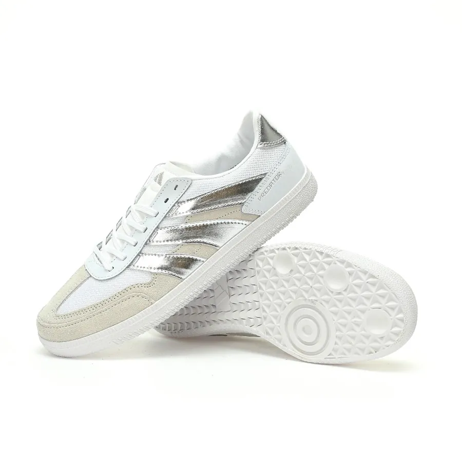Predator 24 League Freestyle Classic White Grey Silver