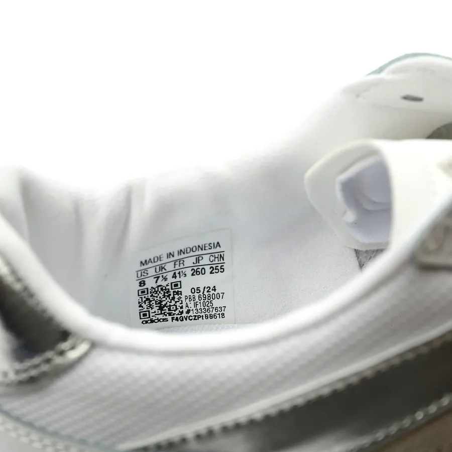 Predator 24 League Freestyle Classic White Grey Silver