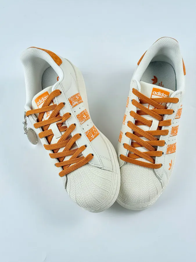 AD Originals Superstar x Louis Vuitton White Orange