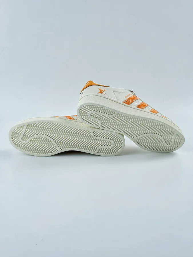 AD Originals Superstar x Louis Vuitton White Orange