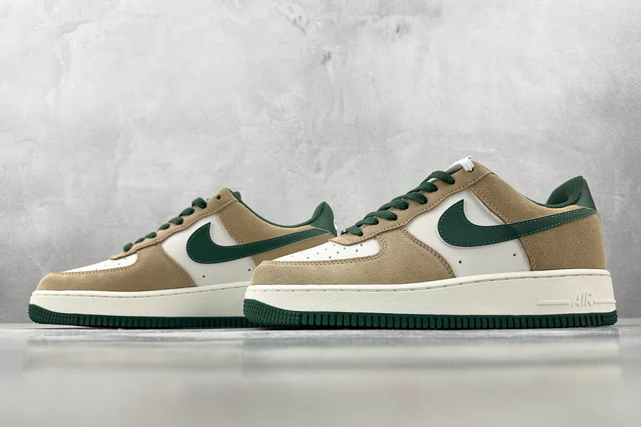 Nike Air Force 1 07 LV8 White Brown Green