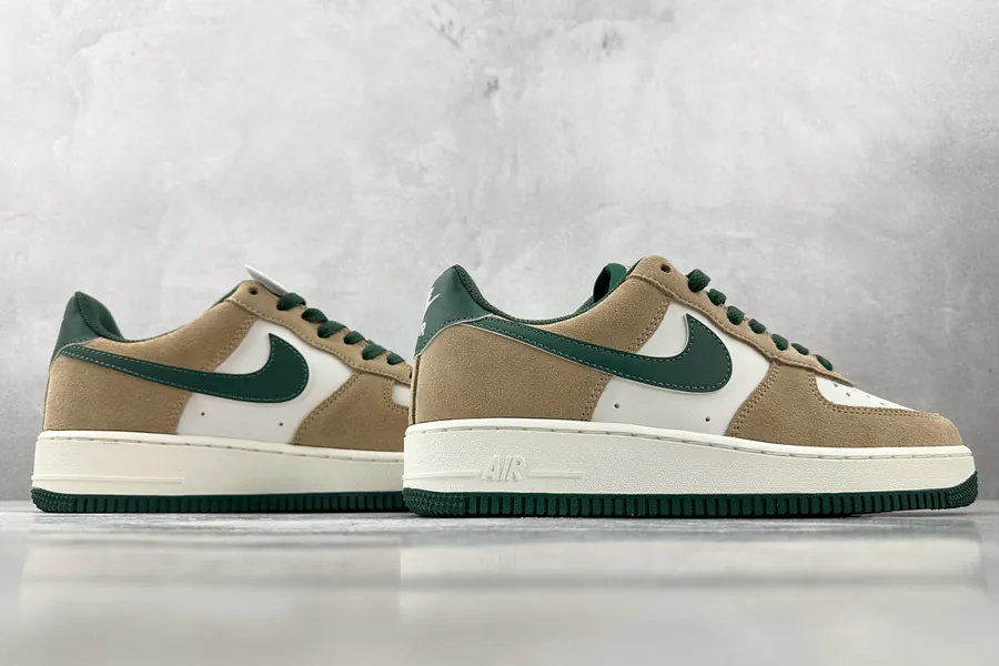 Nike Air Force 1 07 LV8 White Brown Green