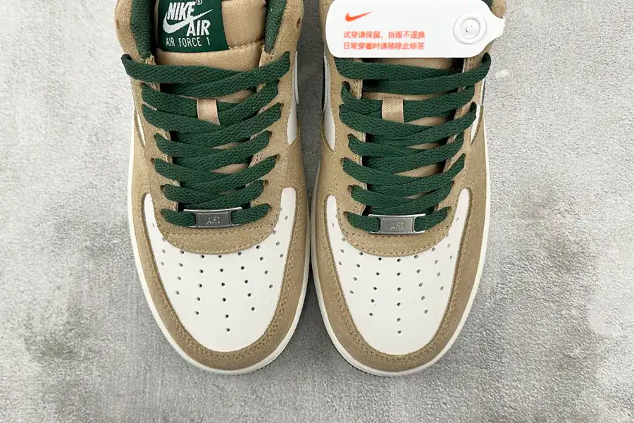 Nike Air Force 1 07 LV8 White Brown Green