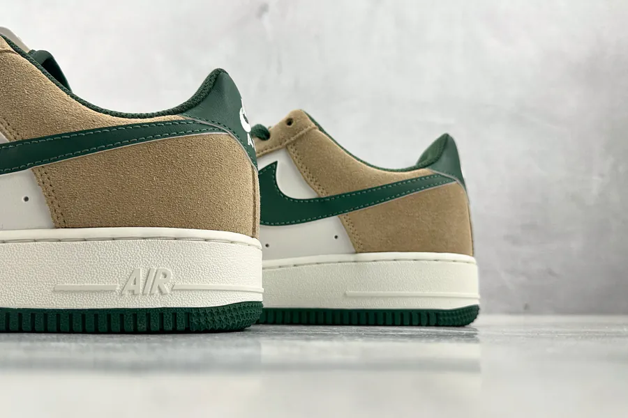 Nike Air Force 1 07 LV8 White Brown Green