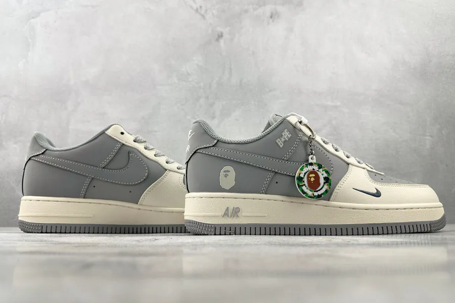 Nike Air Force 107 White and Gray, Limited Edition