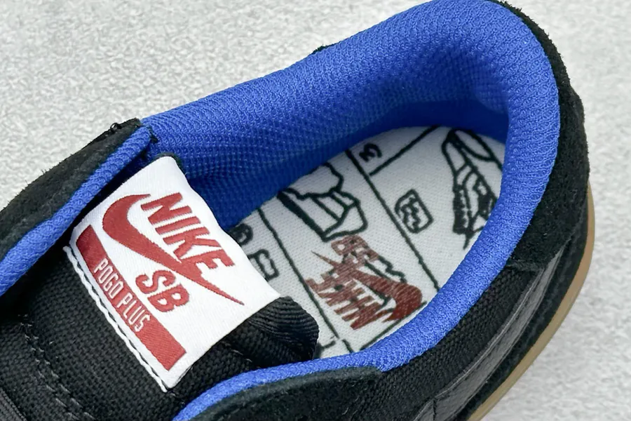 Nike SB Zoom Pogo Plus Vintage Style Low Top Sneaker