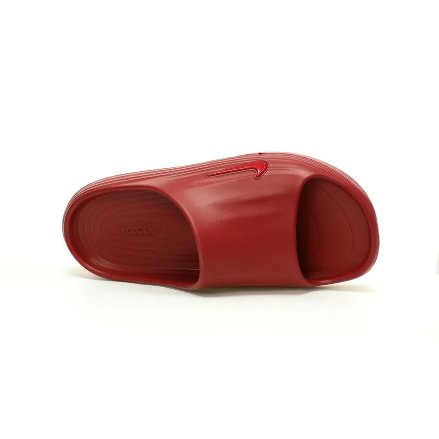 Nike ReactX Rejuven8 Slide Team Red Outdoor Water Resistant Casual Slides