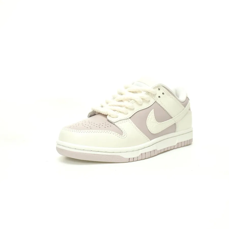 Nike SB Dunk Low Platinum Violet Narrow Toe, EVA Insole, Grained Calfskin