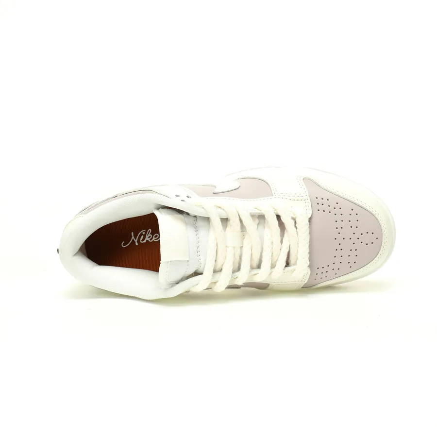 Nike SB Dunk Low Platinum Violet Narrow Toe, EVA Insole, Grained Calfskin
