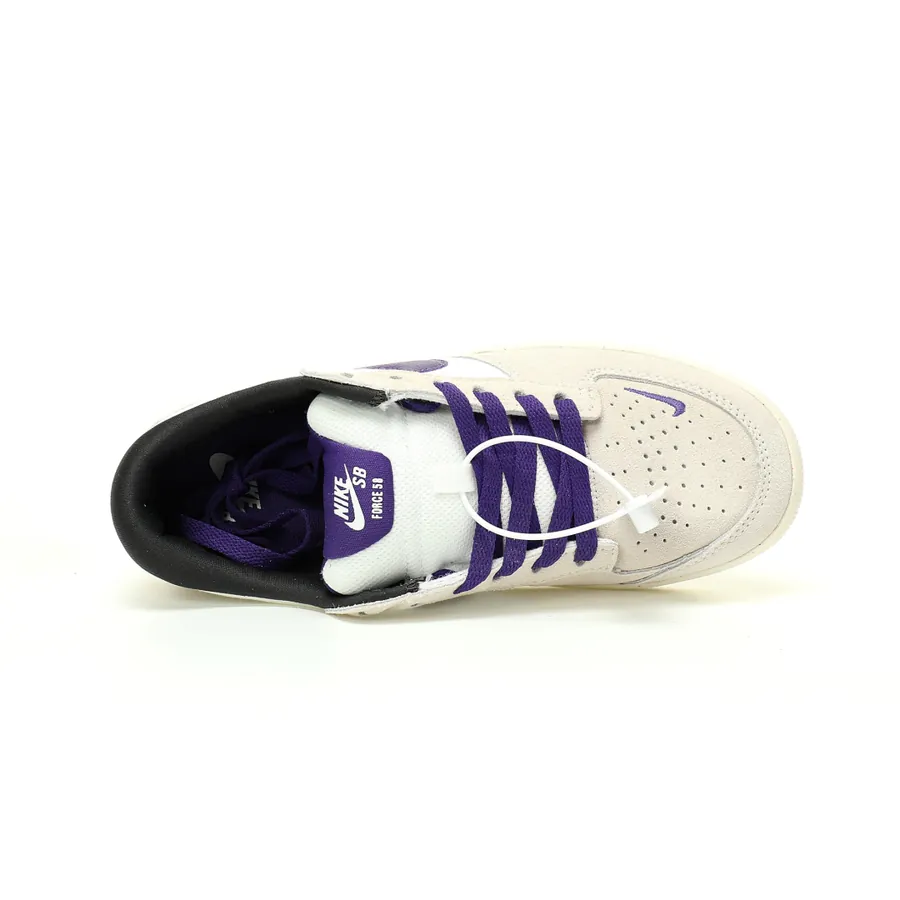 Nike SB Force 58 Grey Purple Streetwear Sneaker