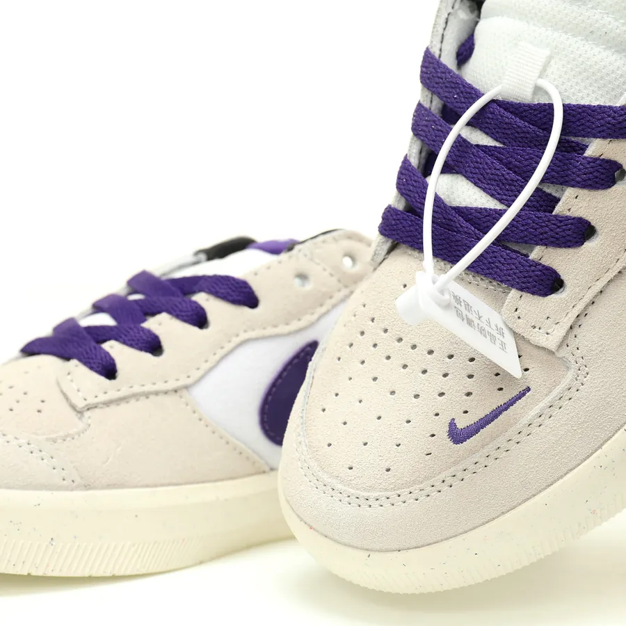 Nike SB Force 58 Grey Purple Streetwear Sneaker