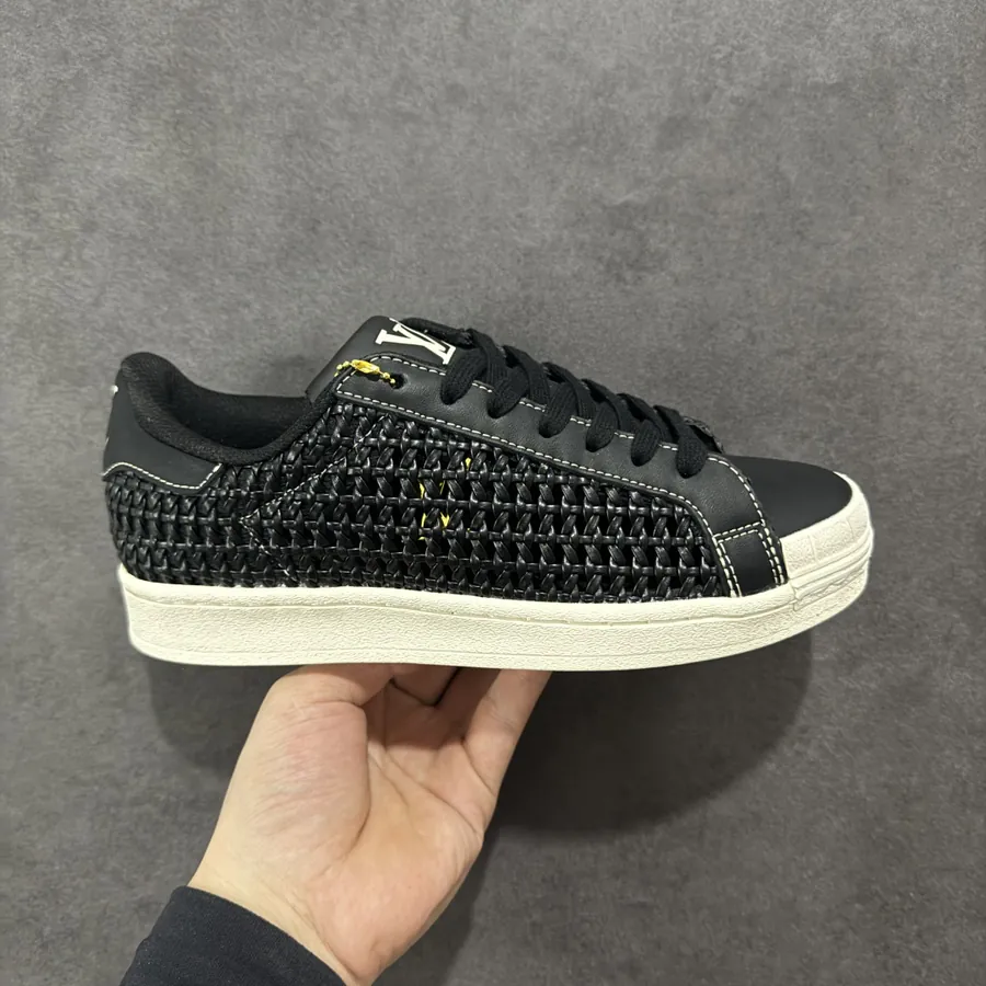 Lv x Ad Superstar Custom Color Low Top Sneaker