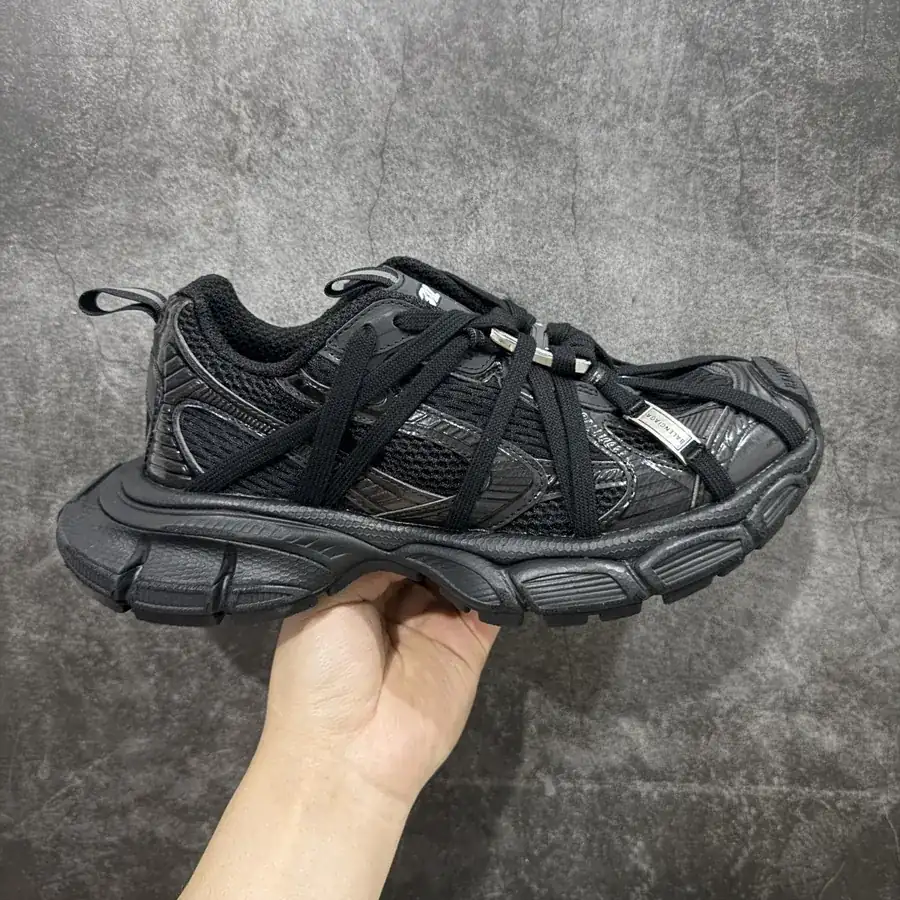 Balenciaga Paris Spider Man Straps Black