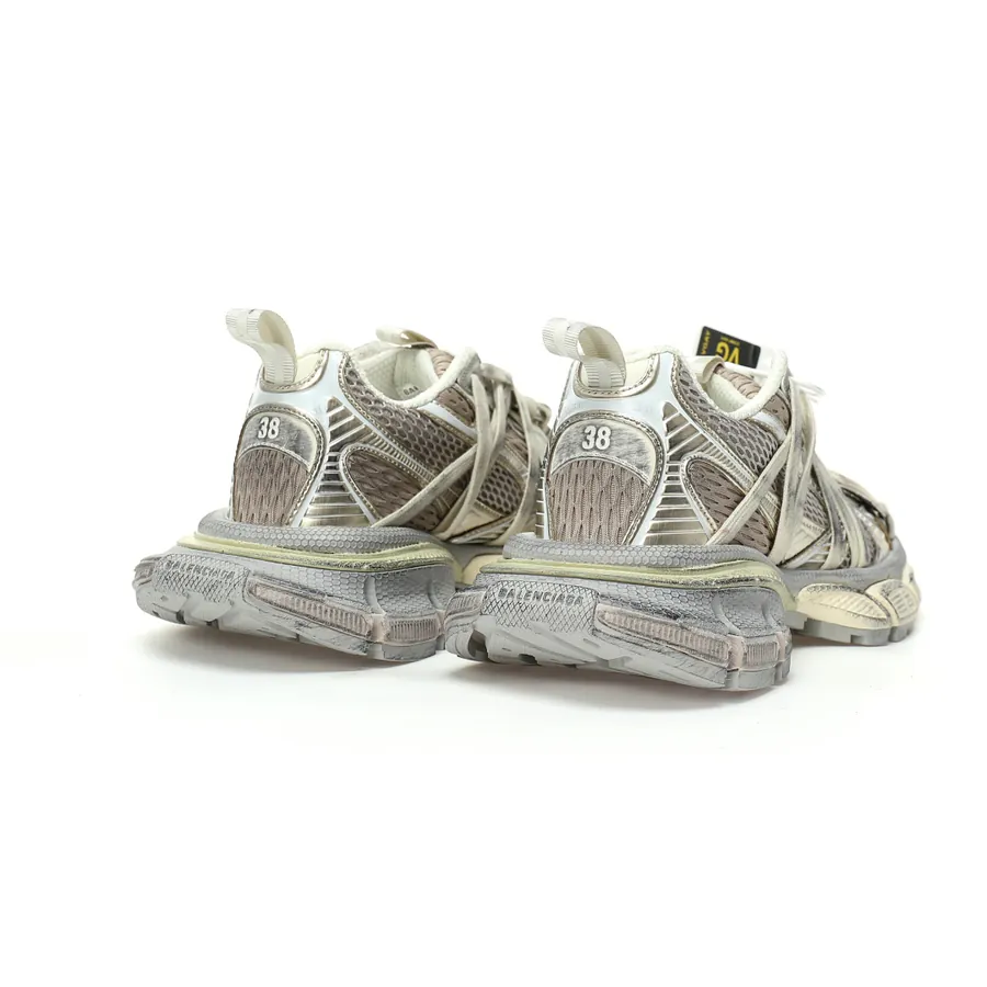 Balenciaga 3XL Sneakers Vintage Style, Retro Design, Meticulous Handcraft