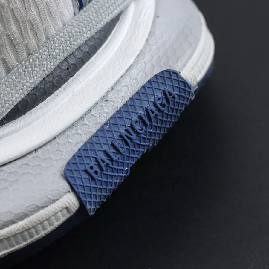 Balenciaga Paris 3XL Zipper Detail Grey Blue Dad Shoes