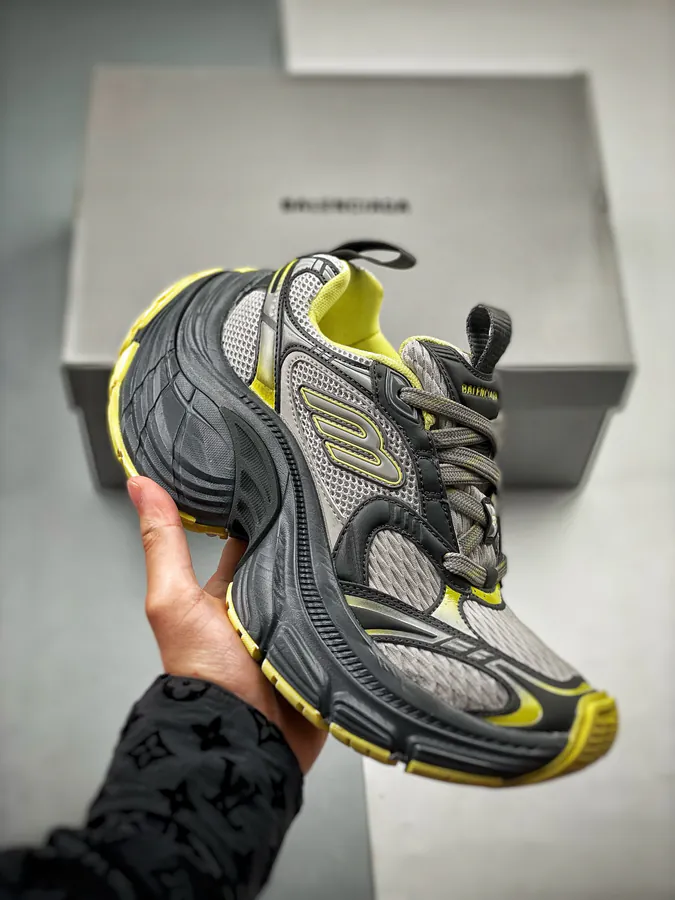 Balenciaga Paris 10XL Fluorescent Yellow Dad Shoes