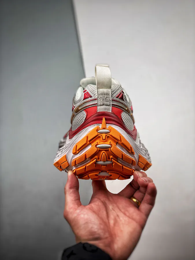 Balenciaga Paris 10XL White Orange Bucket Shoe