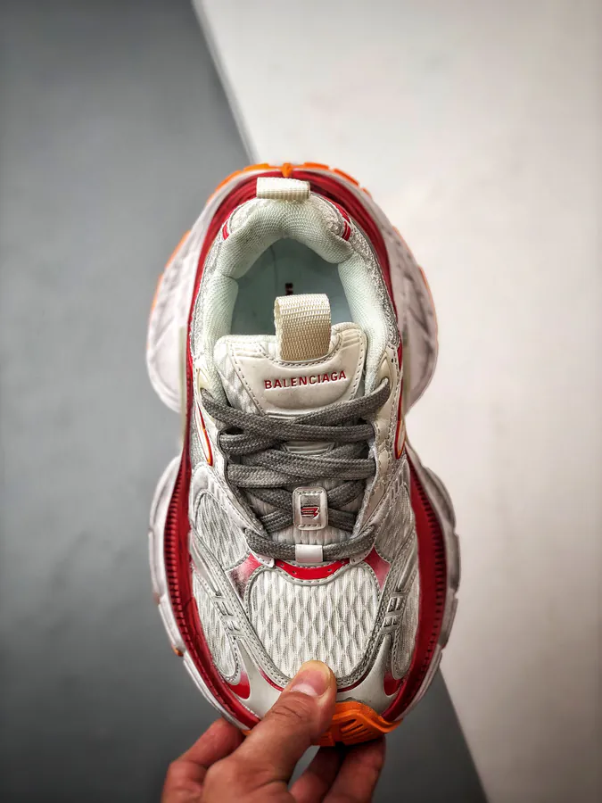 Balenciaga Paris 10XL White Red Orange