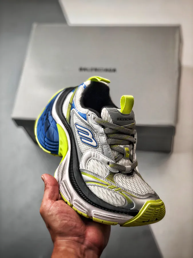 Balenciaga Paris 10XL White Yellow Blue
