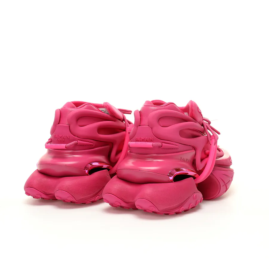 BALMAIN Unicorn Low Sneakers Fire Pink