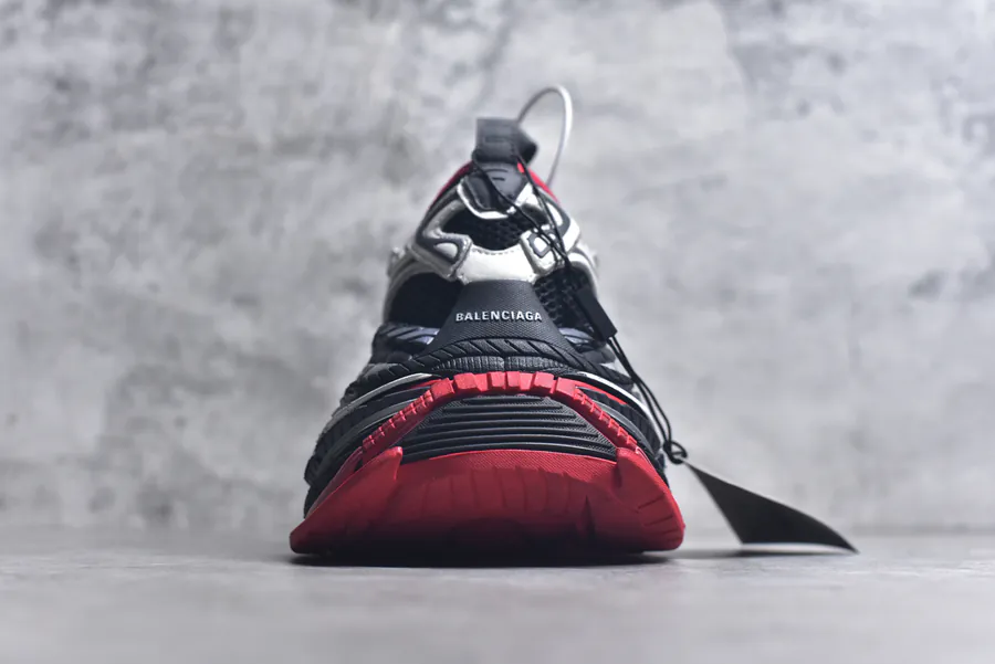 Balenciaga Platform Sneaker OG Edition, 17th Generation, Black and Red