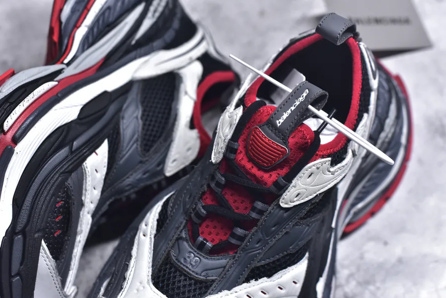 Balenciaga Platform Sneaker OG Edition, 17th Generation, Black and Red