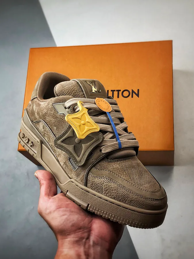 LV Trainer Series Sneaker in Brown