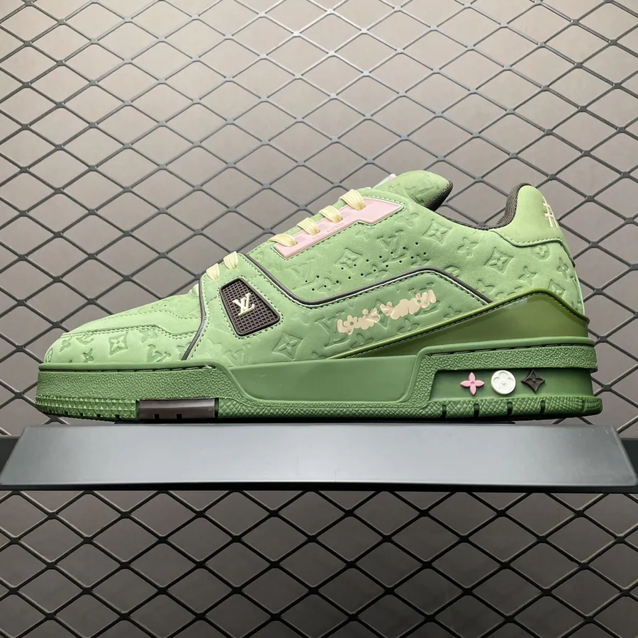 Tyler x Louis Vuitton Trainer Low Top Sneakers