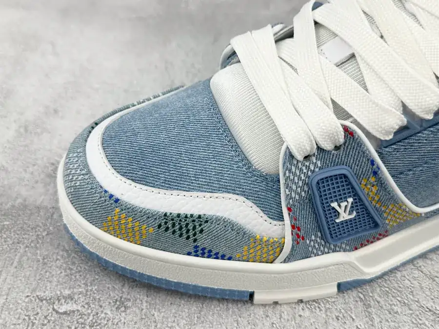 LOUIS VUITTON Trainer Blue Denim