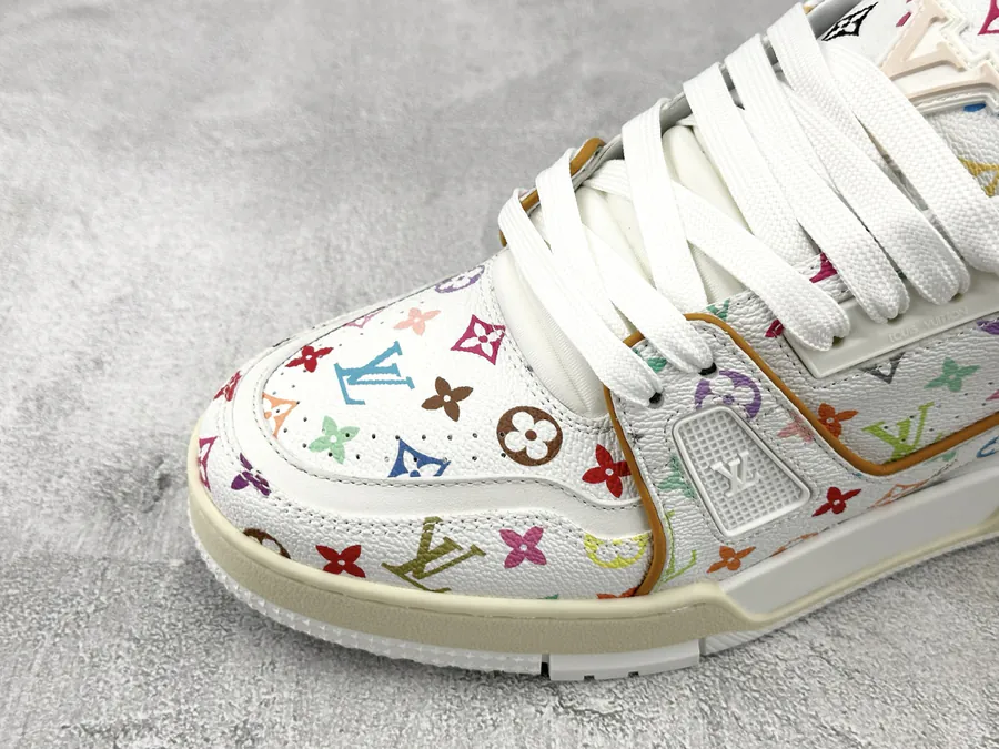 Takashi Murakami x Louis Vuitton Trainer in White