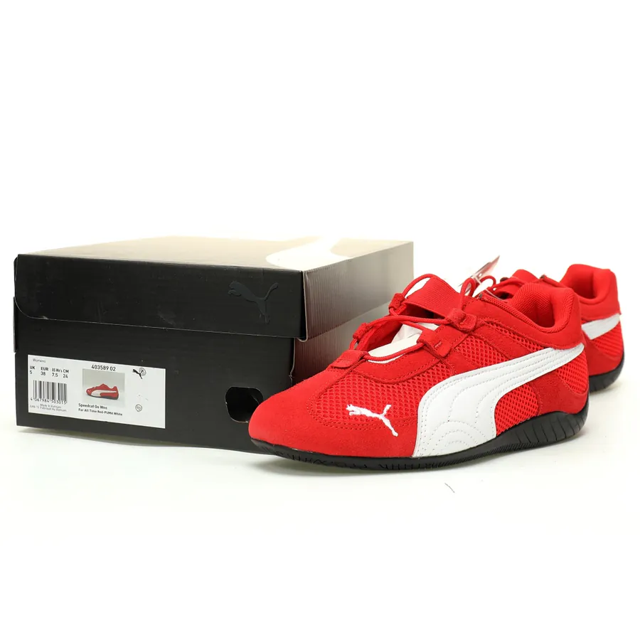 Speed OG Retro Ballet Sneaker in RedWhite