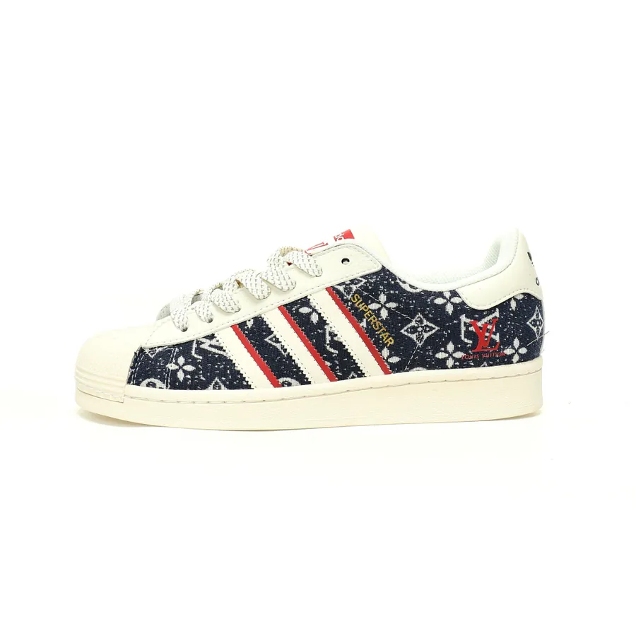 Louis Vuitton x Originals Superstar Monogram Classic Shell Toe Low Sneaker