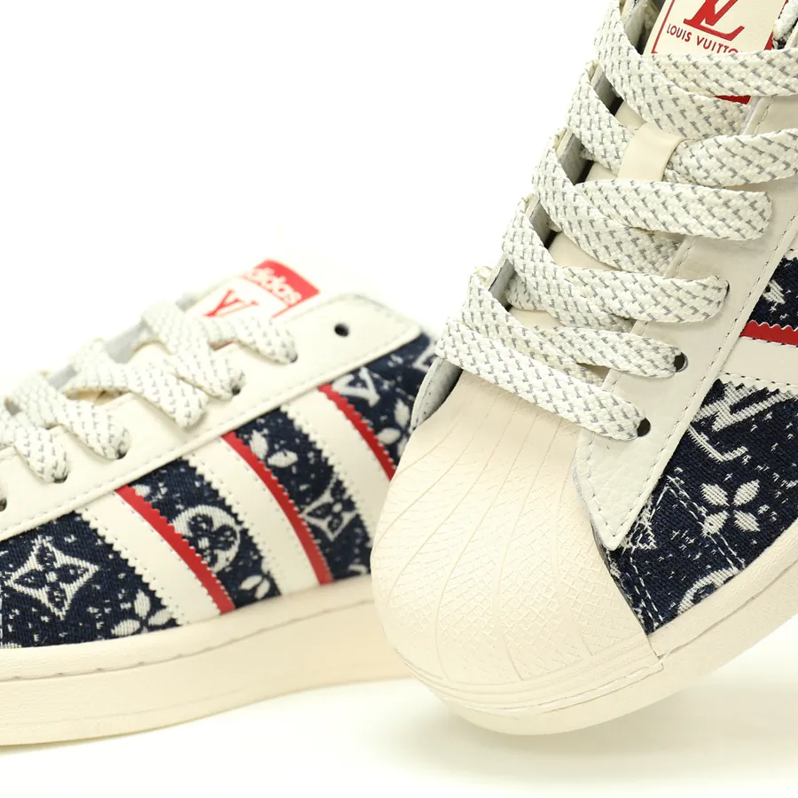 Louis Vuitton x Originals Superstar Monogram Classic Shell Toe Low Sneaker