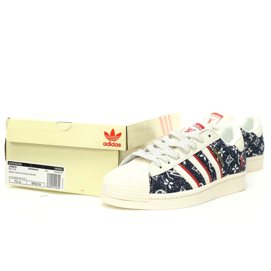 Louis Vuitton x Originals Superstar Monogram Classic Shell Toe Low Sneaker