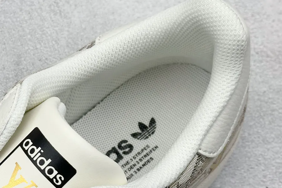 AD Originals Superstar x Louis Vuitton White Yellow