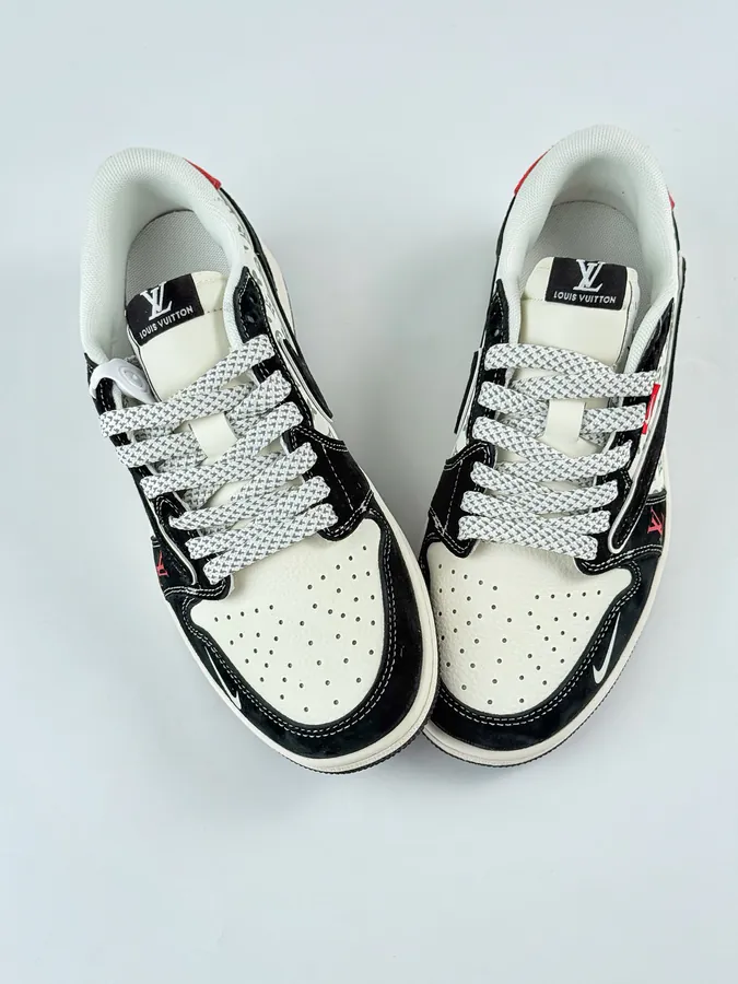 Travis Scott x Air 1 Low x Louis Vuitton Full Zip Custom KK Edition