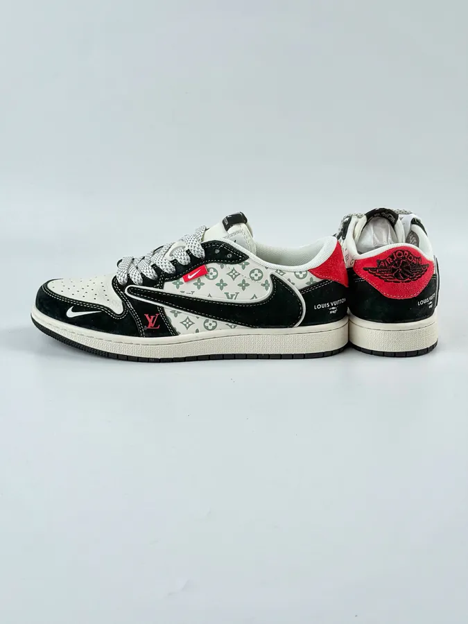 Travis Scott x Air 1 Low x Louis Vuitton Full Zip Custom KK Edition