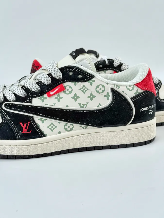 Travis Scott x Air 1 Low x Louis Vuitton Full Zip Custom KK Edition