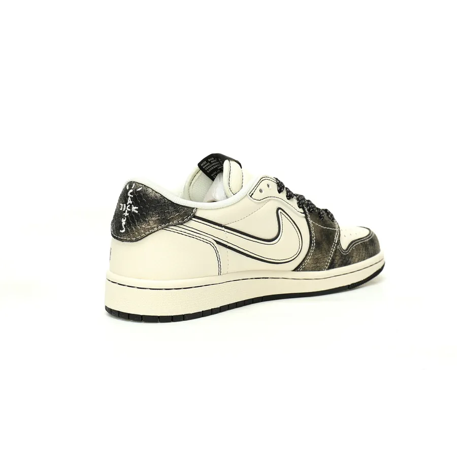 X Travis Scott x Air 1 Low OG Snake Print Sneaker