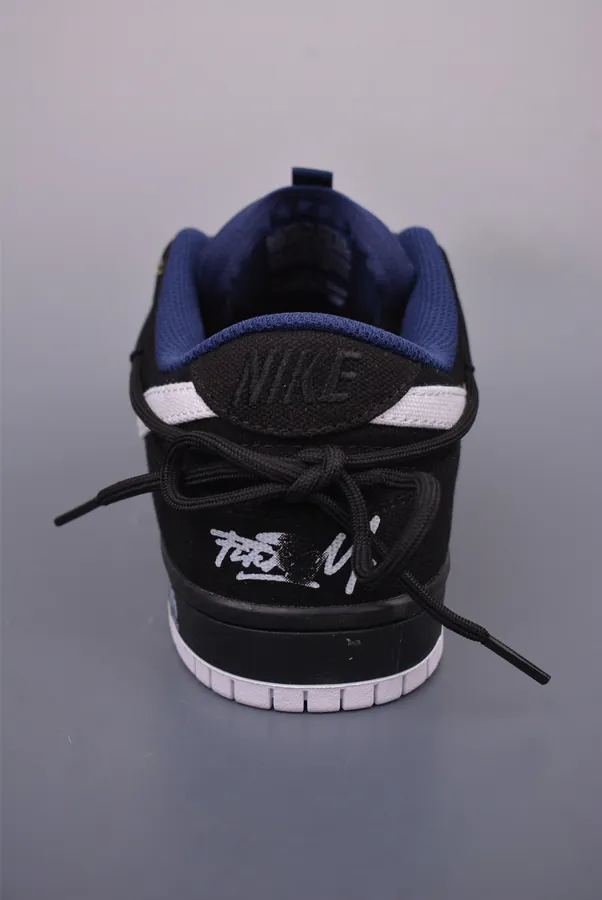 Nike SB Dunk Low Black and Yellow Canvas