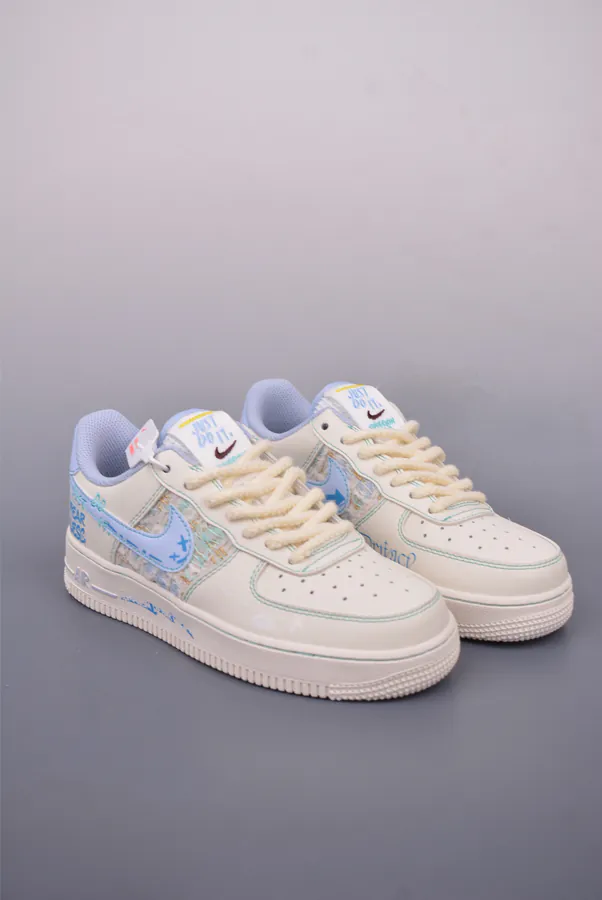Nike Air Force 1 Low Blue Authentic Style