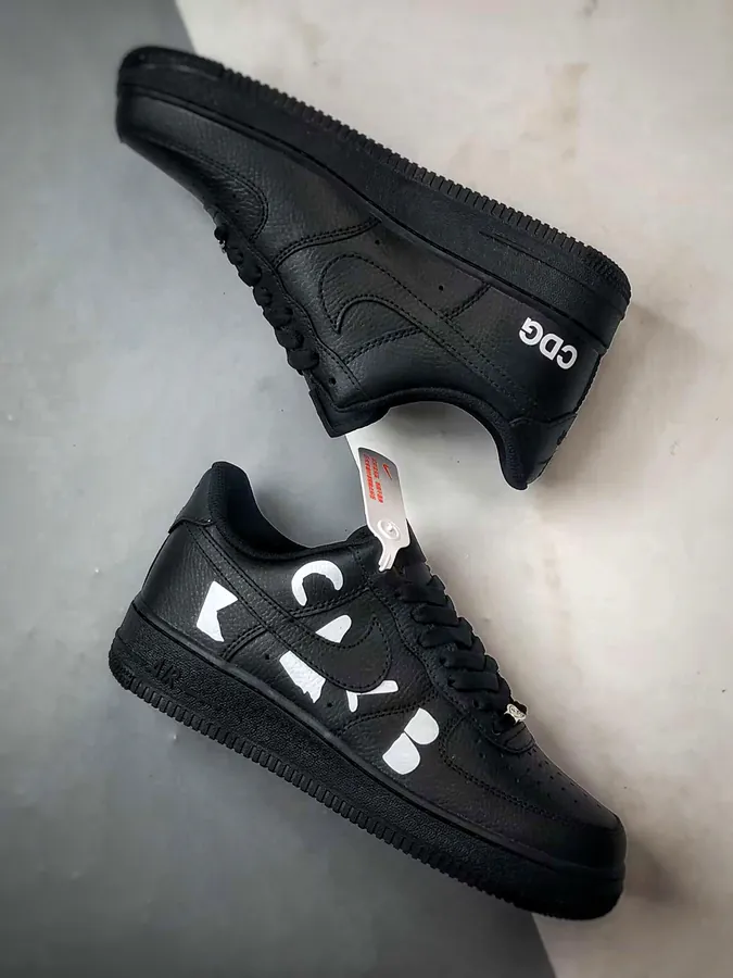 CDG x Air Force 1 Low Black