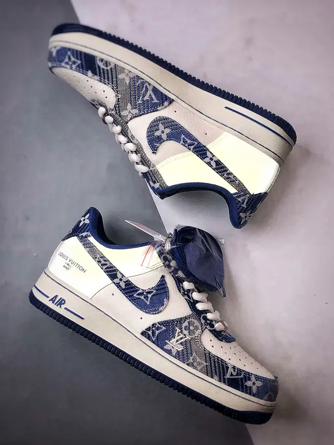 LV x Air Force 1 Low Classic Air Force Silhouette
