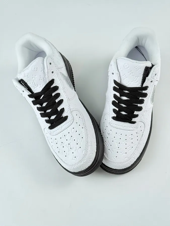 Nike Air Force 1 Low 07 x Louis Vuitton White Silver